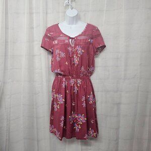 Matilda Jane Dress Mini Floral Boho Cottage Casual Summer S